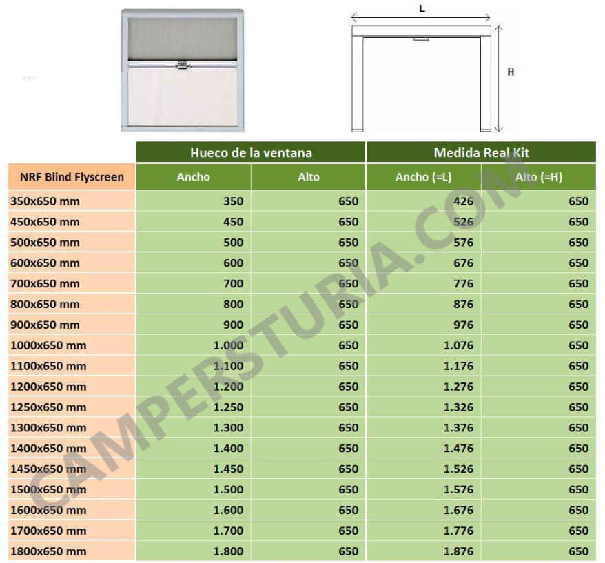 mosquitera campers turia